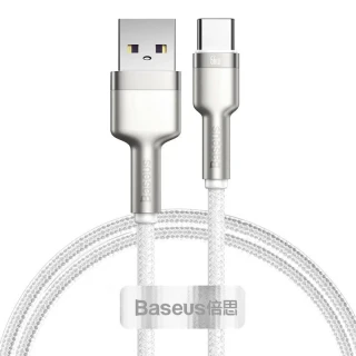 Дата кабель Baseus Cafule Metal Data USB to Type-C 66W (2m) (CAKF0002) фото 1 из 4