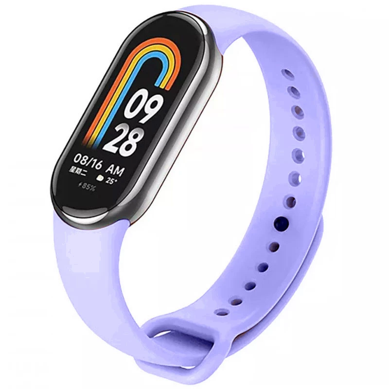 

Силіконовий ремінець для Xiaomi Mi Band 8 (Бузковий / Elegant Purple)