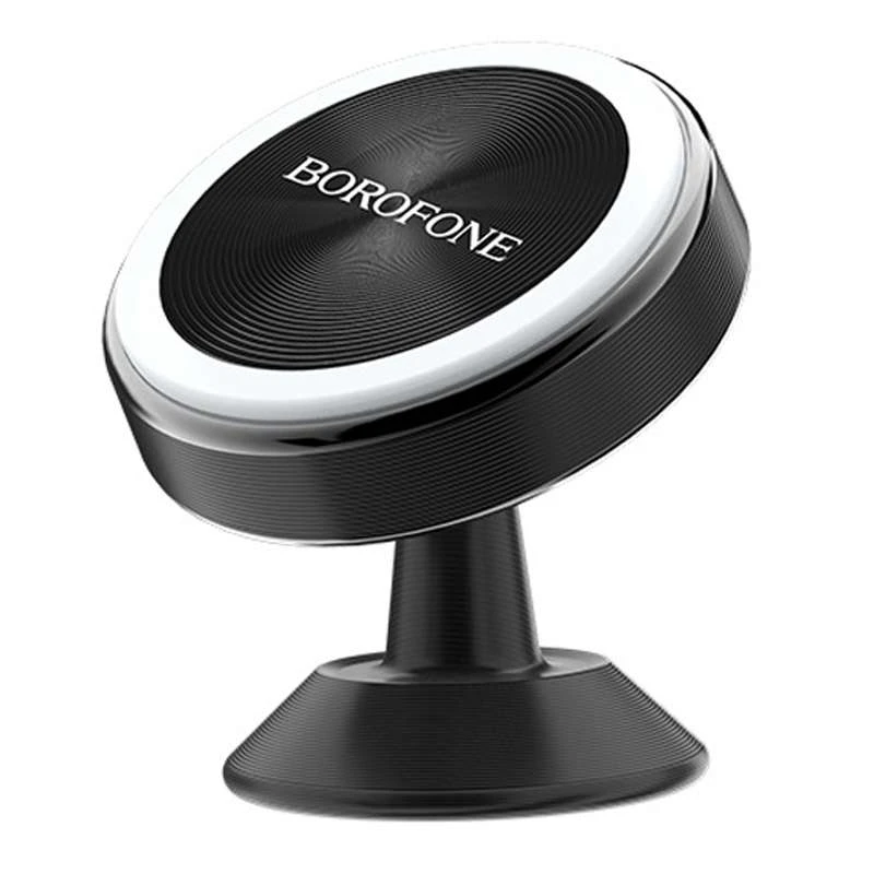 

Автодержатель Borofone BH5 Platinum metal (Черный), Чорний