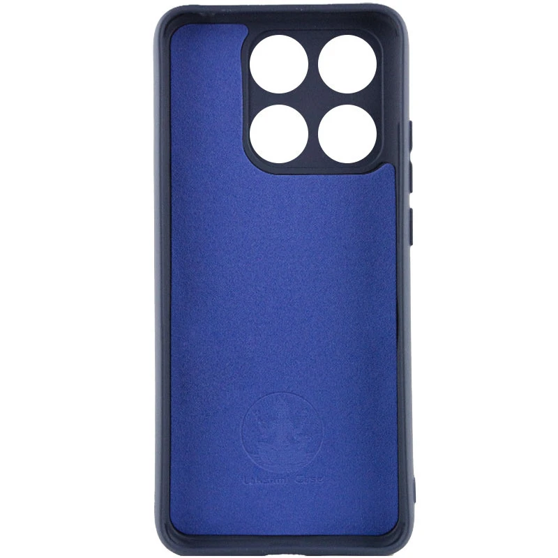 Чохол Silicone Case Lakshmi Premium із закритою камерою для Motorola Edge 70 Fusion – Темно-синій / Midnight blue. Фото 2 з 2