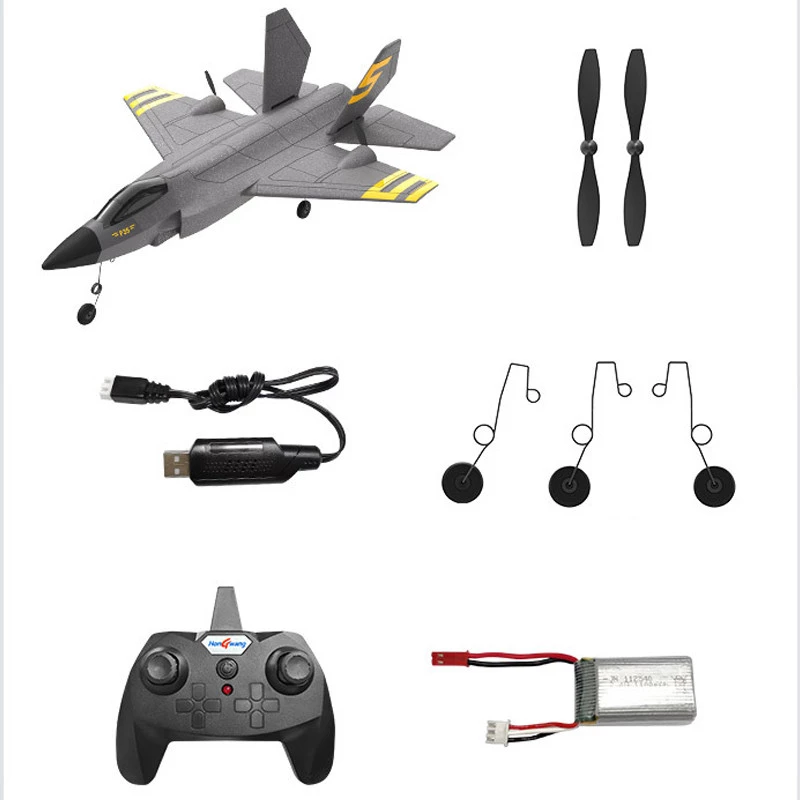 Літак на радіокеруванні SCHE HW31 Foam – Gray. Фото 7 з 7