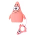 Силіконовий футляр SpongeBob series для навушників AirPods + кільце – Patrick / Рожевий. Фото 2 з 3