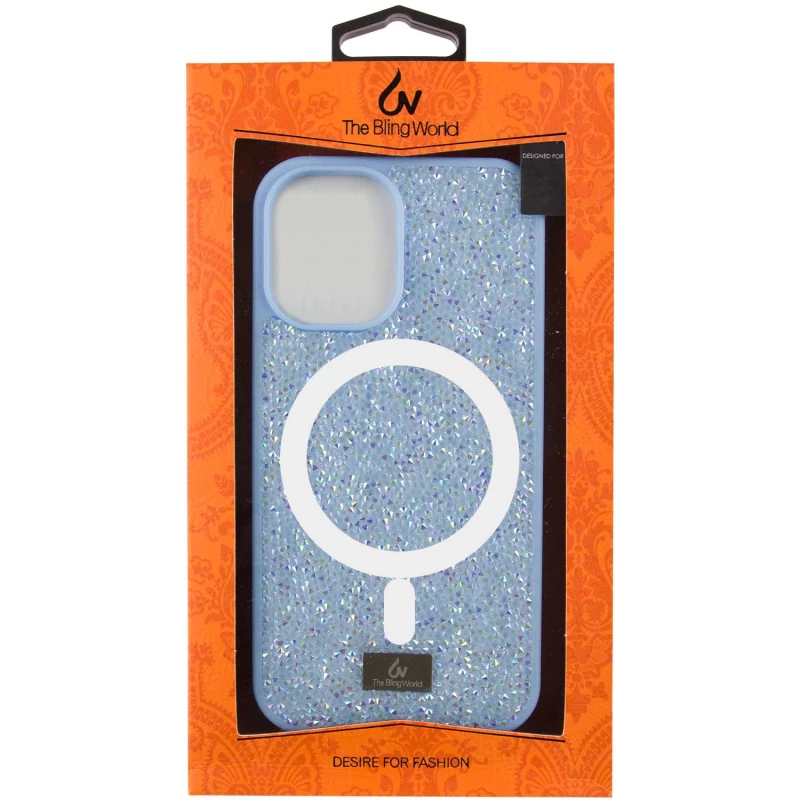 TPU чехол Bling World with MagSafe для Apple iPhone 13 (6.1") фото 2 из 2