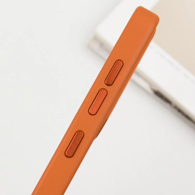 TPU чохол Bonbon з металевими кнопками на Samsung Galaxy S24+ – Помаранчевий / Papaya. Фото 13 з 17