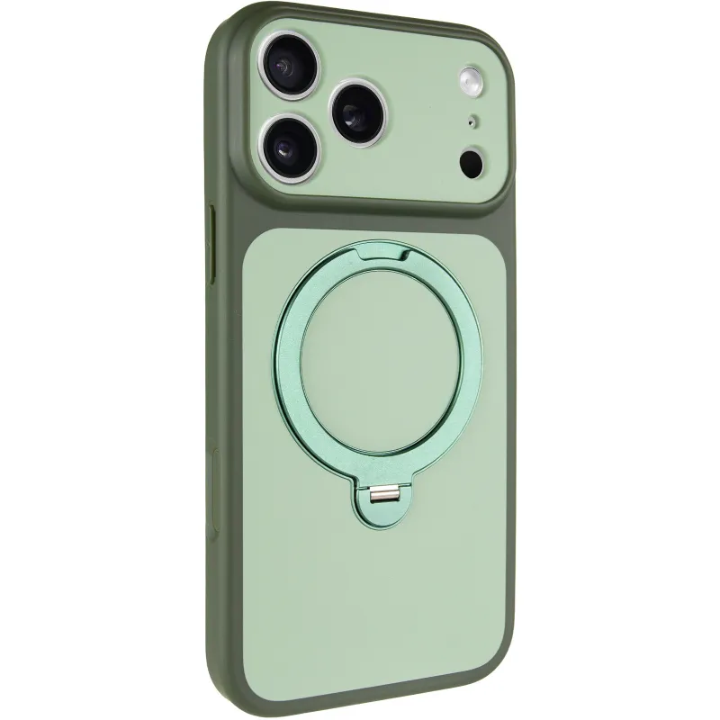 Чехол Ummi Full Camera with Magnetic Fit HQ Ring для Apple iPhone 17 Pro Max (6.9") – Green. Фото 1 из 7
