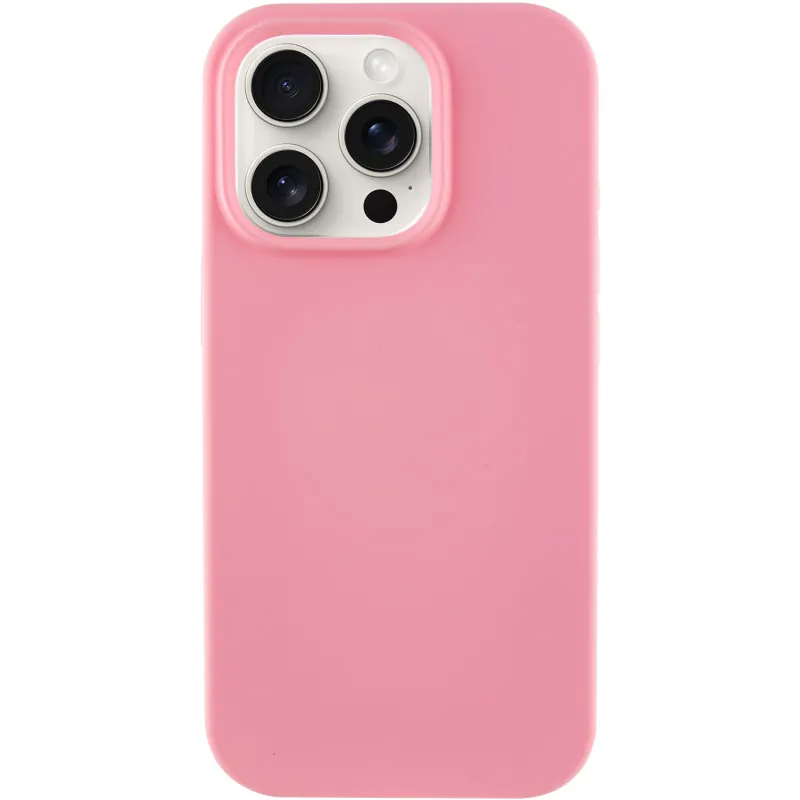Чохол Silk Full Protective (AA) NO LOGO для Apple iPhone 15 Pro (6.1") – Рожевий / Light pink. Фото 2 з 5