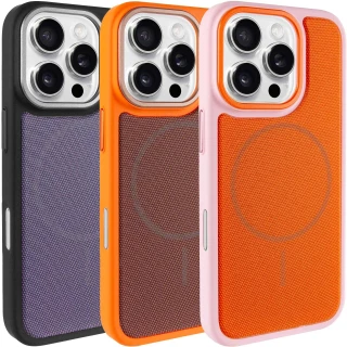 Чехол TPU TechWoven Hybrid with MagSafe для Apple iPhone 16 Pro Max
