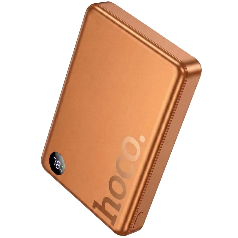 Портативное ЗУ Power Bank Hoco Q34 Clever PD20W с БЗУ 10000 mAh – Orange. Фото 1 из 2