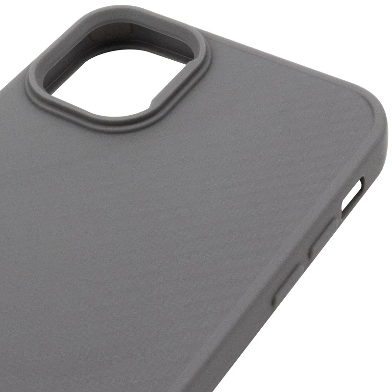 TPU чохол Carbon Protective with Magsafe для Apple iPhone 14 (6.1") – Grey. Фото 5 з 6