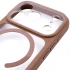 Чохол TPU GETMAN Moon Clear with MagSafe для Apple iPhone 17 Pro (6.3") – Brown. Фото 5 з 6