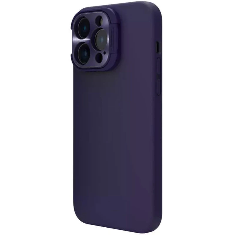 Чохол Nillkin Silicone LensWing Magnetic з закритою камерою на Apple iPhone 14 Pro (6.1") – Фіолетовий / Deep Purple. Фото 2 з 6