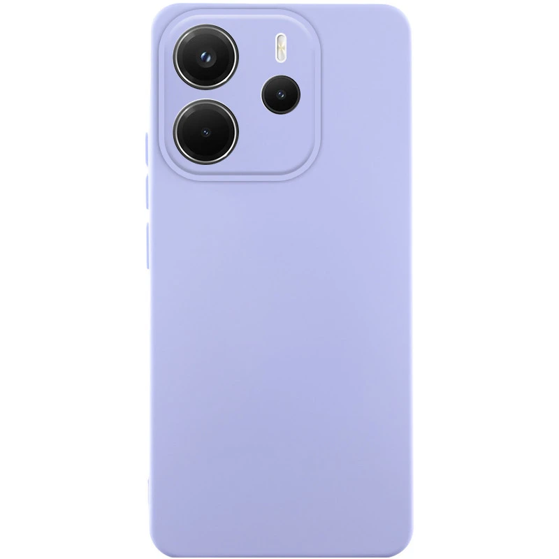 Чохол Silicone Case Lakshmi Premium із закритою камерою для Xiaomi Redmi Note 12 Pro+ 5G – Бузковий / Dasheen. Фото 1 з 1