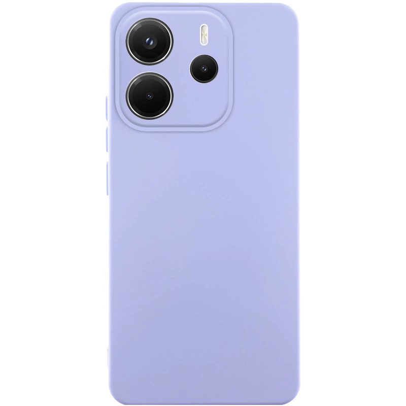 Чохол Silicone Case Lakshmi Premium з закритою камерою на Xiaomi Redmi Note 14 4G (Int. version) – Бузковий / Dasheen. Фото 1 з 1