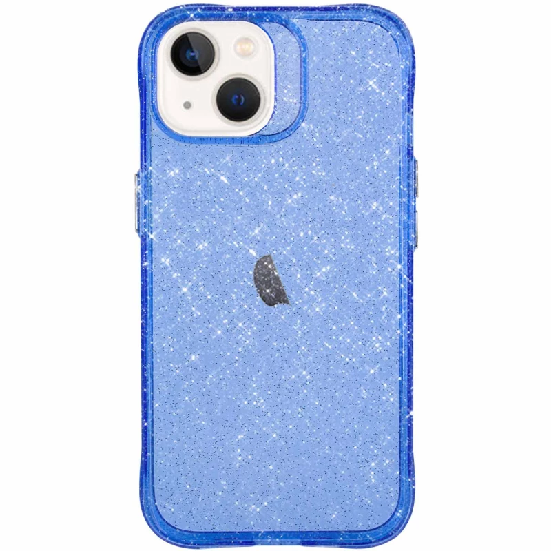 Звездный чехол для Apple iPhone 15 (6.1") – Blue. Фото 2 из 10