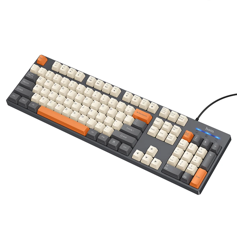 Клавиатура проводная Hoco GM61 Murphy – Star Gray. Фото 6 из 6