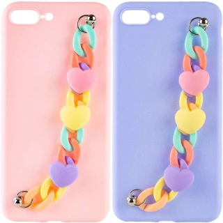 Чохол Heart з ланцюгом на Apple iPhone 7 plus / 8 plus фото 1 Чохол Heart з ланцюгом на Apple iPhone 7 plus / 8 plus фото 1 з 1