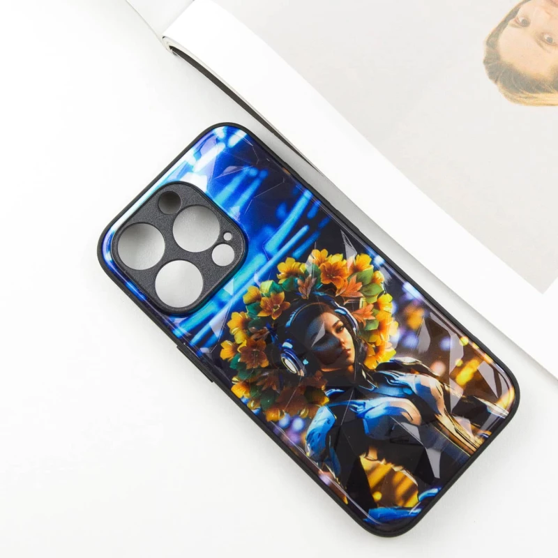 Стеклянный чехол Prisma Ladies на Apple iPhone 15 Pro Max (6.7") – Cyberpunk. Фото 5 из 11