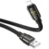 Дата кабель Hoco U143 Joy USB to Lightning 2.4A (1.2m) – Black. Фото 5 з 6