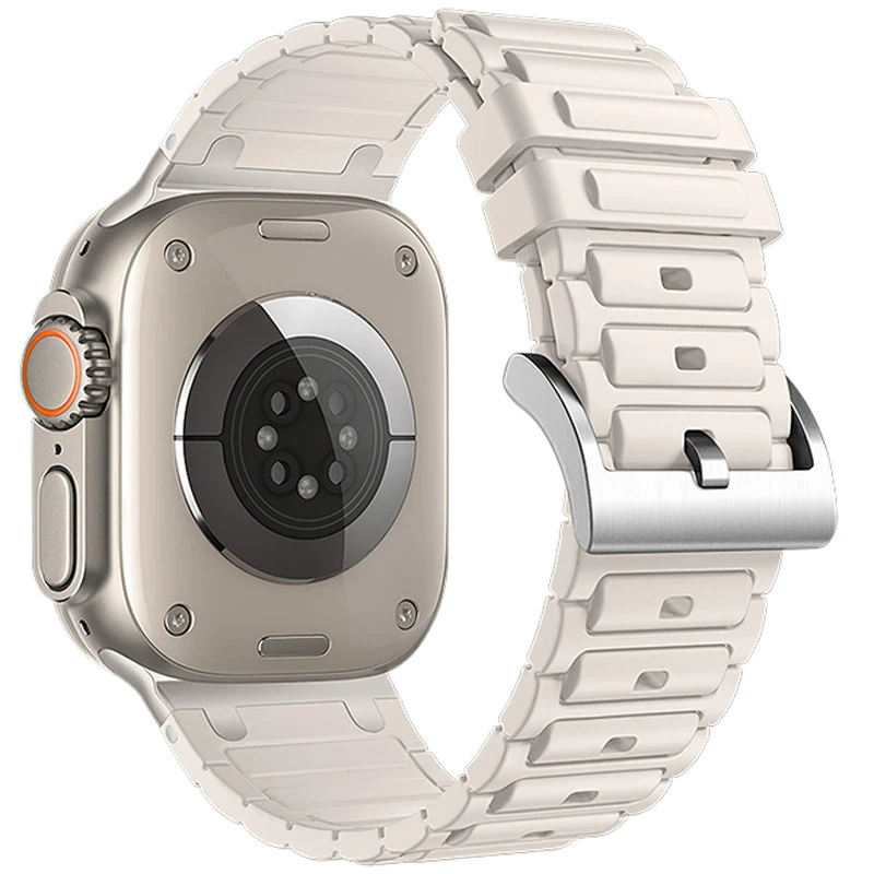 Ремешок Hoco WA35 Emir series thickened silicone strap для Apple watch 44/45/46/49mm – Star Color. Фото 2 из 3