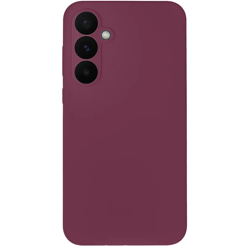 Чохол Silicone Case Lakshmi Premium із закритою камерою для Samsung Galaxy A54 5G – Бордовий / Plum. Фото 3 з 14