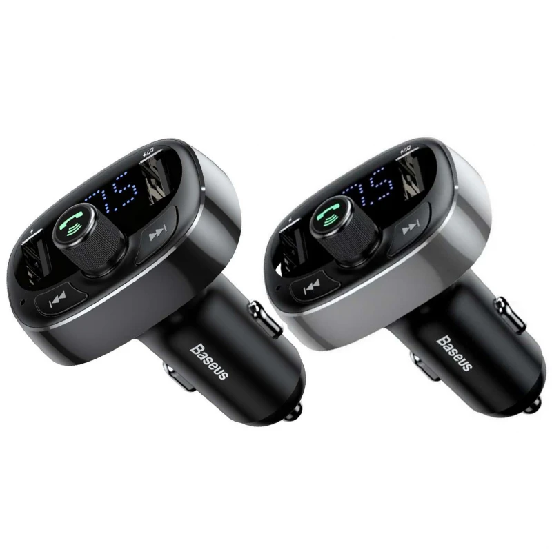 

АЗП Baseus Bluetooth FM Launcher 2.4A 2USB