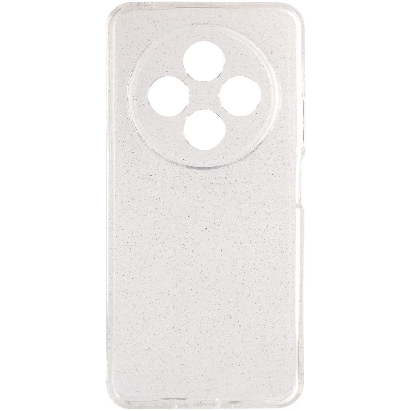 Блискучий силіконовий чохол на Xiaomi Redmi 14C / Poco C75 – Clear. Фото 9 з 11