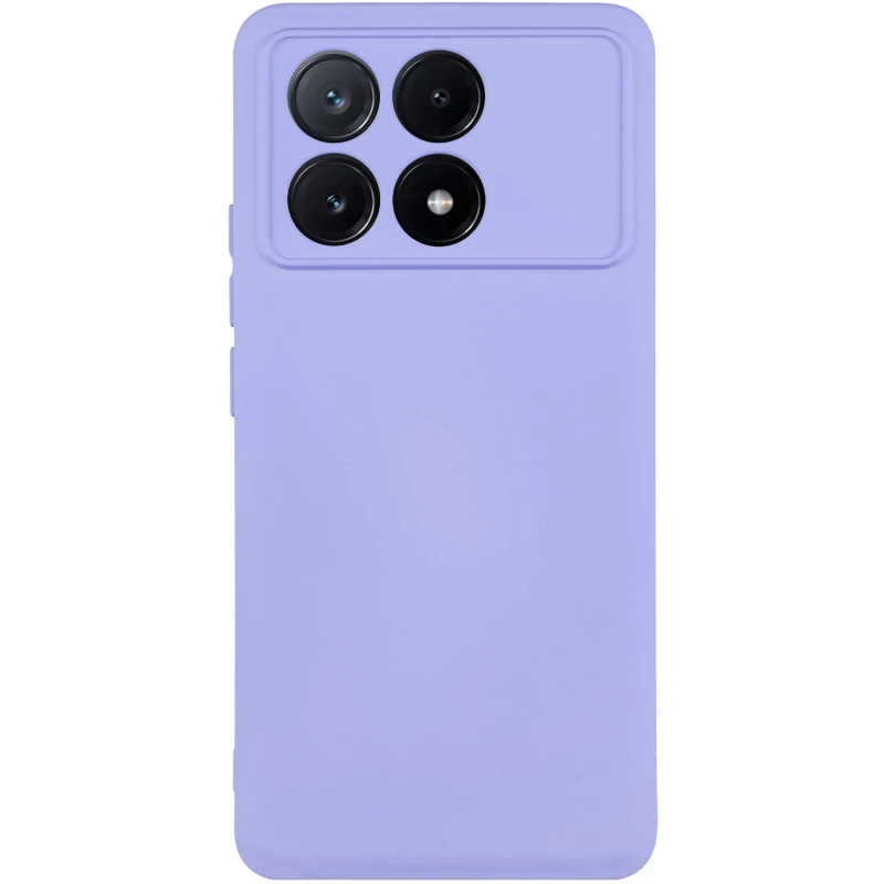 Чохол Silicone Case Lakshmi з закритою камерою на Xiaomi Redmi Note 13 Pro 5G – Бузковий / Dasheen. Фото 1 з 6