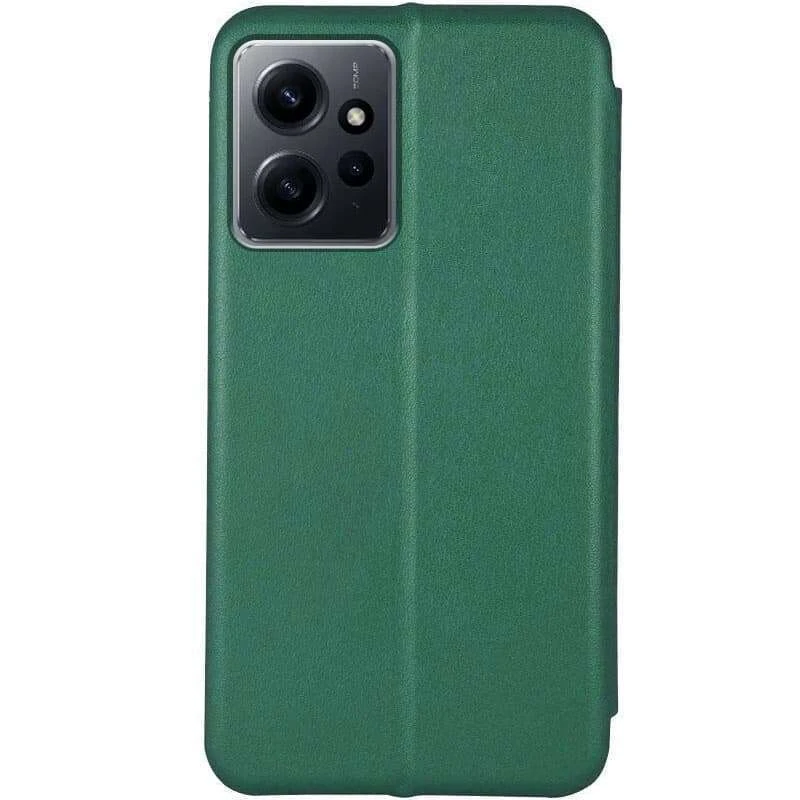 Чохол-книжка класичний на Xiaomi Redmi Note 12 4G – Зелений. Фото 2 з 3