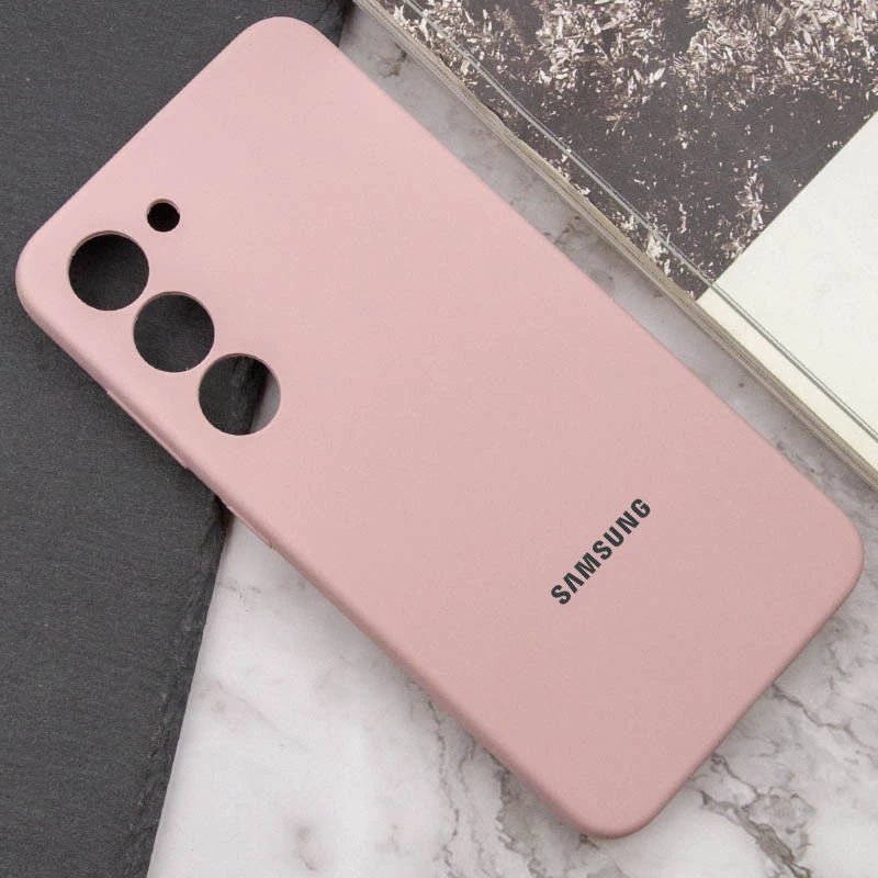 Чохол Silicone Case Lakshmi Premium L з закритою камерою на Samsung Galaxy S24 – Рожевий / Pink Sand. Фото 8 з 10
