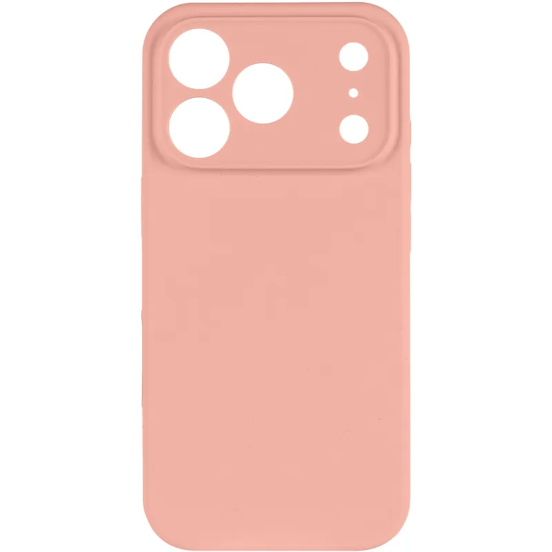 Чехол Silk Full Camera Protective (AA) NO LOGO для Apple iPhone 17 Pro Max (6.9") – Персиковый / Peach. Фото 2 из 5