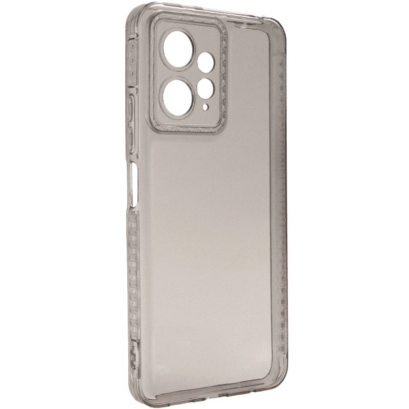 Силіконовий чохол з візерунком на Xiaomi Redmi Note 12 4G – Сірий. Фото 1 з 7