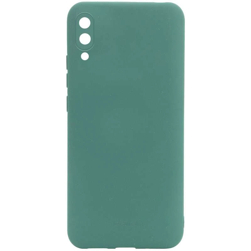 

Силиконовый чехол Molan Cano Smooth для Samsung Galaxy A02 (Зеленый), Зелений