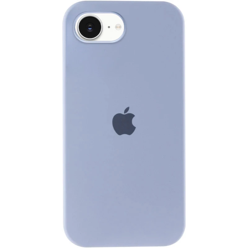 Чохол Silicone Case з закритим низом на Apple iPhone 17e (6.1") – Блакитний / Lilac Blue. Фото 2 з 6