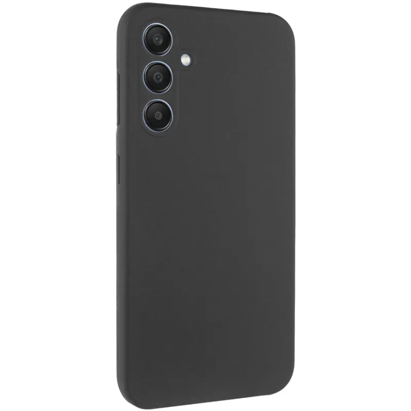 Чехол Silicone Case Lakshmi Premium з закритою камерою на Samsung Galaxy S26 FE – Черный / Black. Фото 1 из 3
