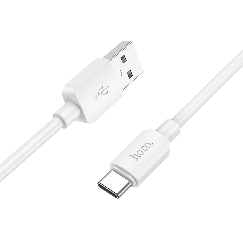 Дата кабель Hoco X96 Hyper USB to Type-C 27W (1m) – White. Фото 3 из 5