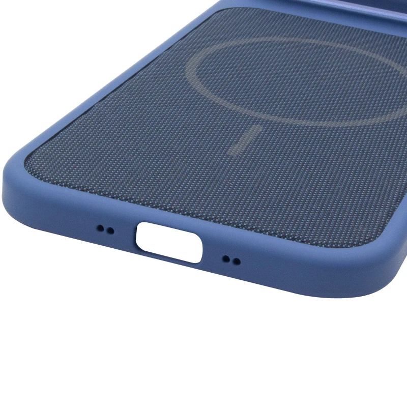 Чехол TPU TechWoven Hybrid with MagSafe для Apple iPhone 17 Air (6.5") – Blue. Фото 8 из 8