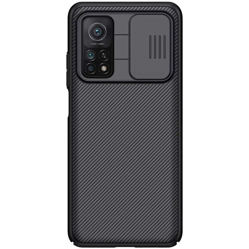 

Карбована накладка Nillkin зі шторкою для камери на Xiaomi Mi 10T