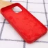 Чохол Silicone Case з закритим низом на Apple iPhone 13 Pro (6.1") – Червоний / Dark Red. Фото 3 з 3
