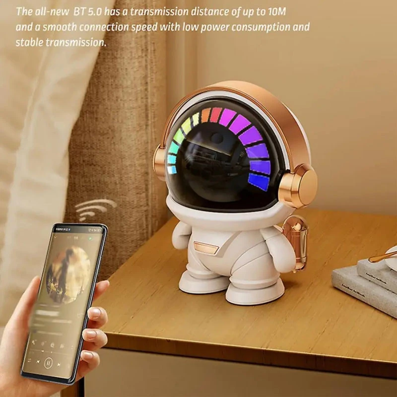 Bluetooth Колонка Astronaut mini K-29 – White. Фото 4 из 6