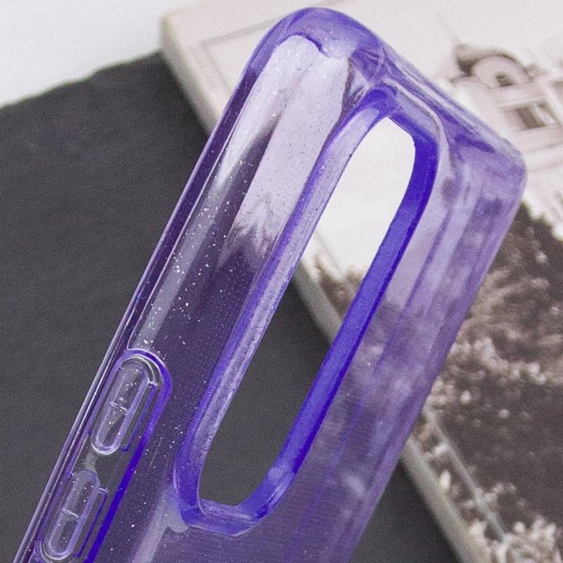 Блестящий силиконовый чехол на Xiaomi Redmi Note 14 4G (Int. version) – Purple. Фото 3 Блестящий силиконовый чехол на Xiaomi Redmi Note 14 4G (Int. version) – Purple. Фото 3 из 4
