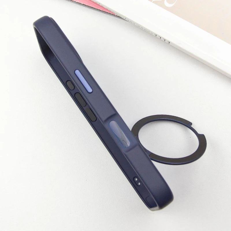 Чохол Ummi Colorful with MagSafe HQ Ring для Apple iPhone 16 – Dark Blue. Фото 4 з 8