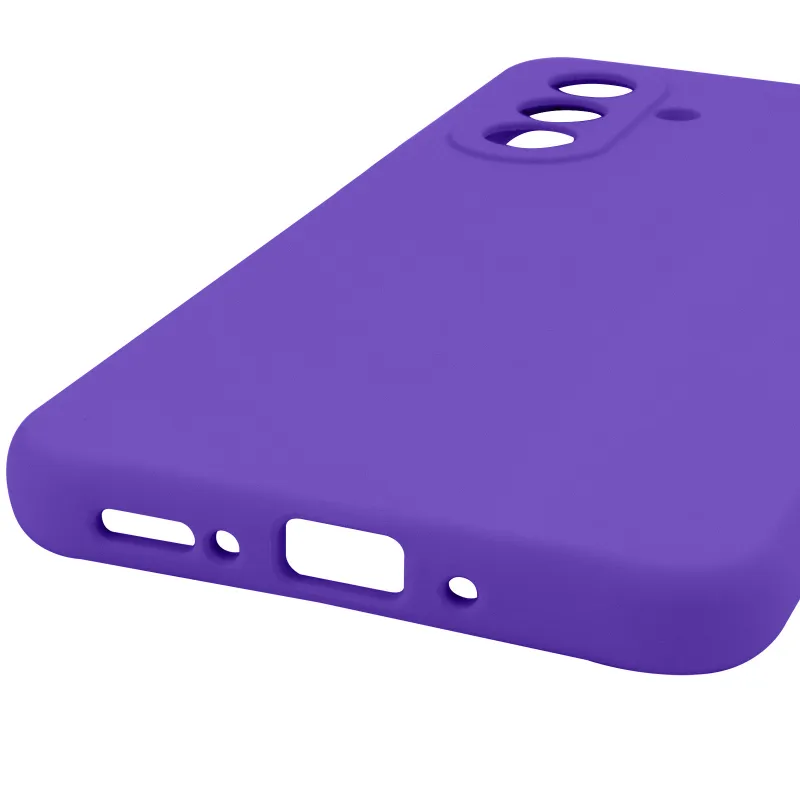 Чохол Silicone Case Lakshmi Premium із закритою камерою для Samsung Galaxy A56 5G – Фіолетовий / Amethyst. Фото 10 з 16
