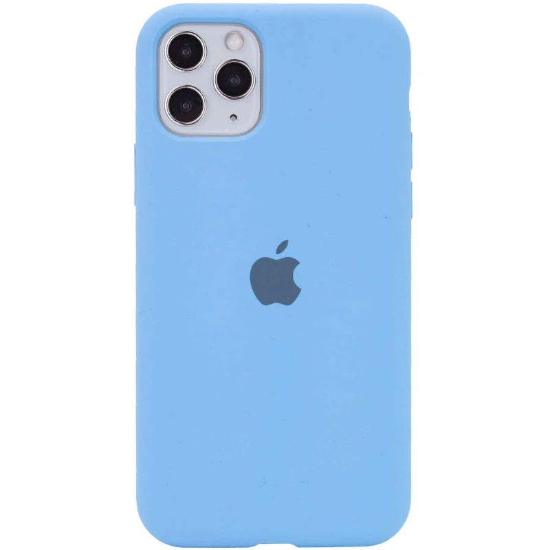 

Чохол Silicone Case з закритим низом на Apple iPhone 11 Pro (5.8") (Блакитний / Cornflower)