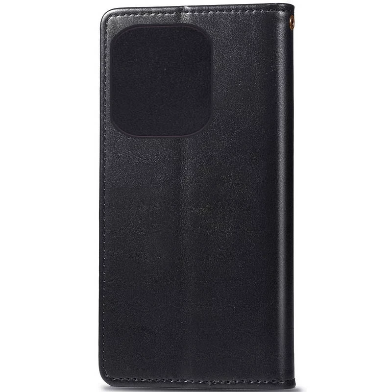 Чохол-книжка GETMAN галант на TECNO Spark 10 Pro – Чорний. Фото 2 з 4