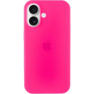Чохол Silicone Case з закритим низом на Apple iPhone 16 Plus фото 1 з 7