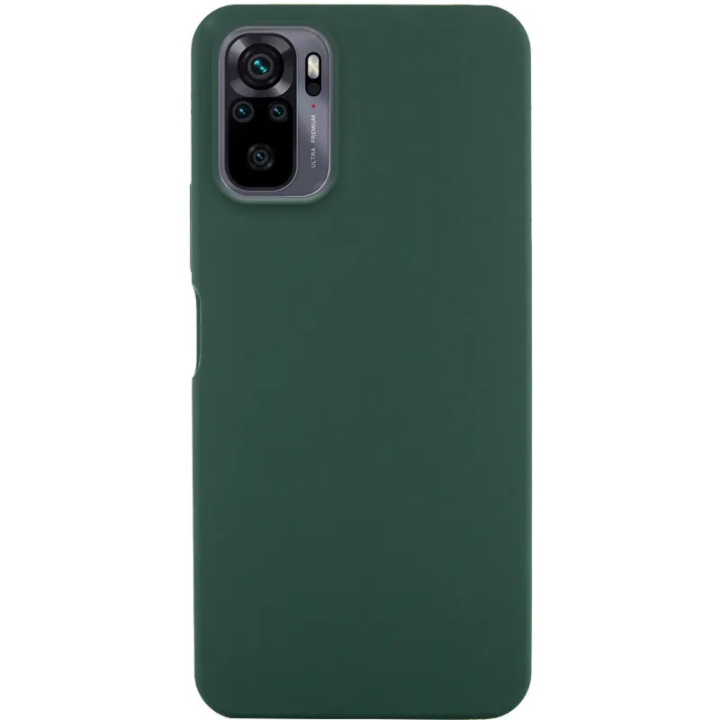 Чехол Silicone Cover Ummi Lakshmi (AA) для Xiaomi Redmi Note 10 / Note 10s – Зеленый / Cyprus Green. Фото 1 из 1