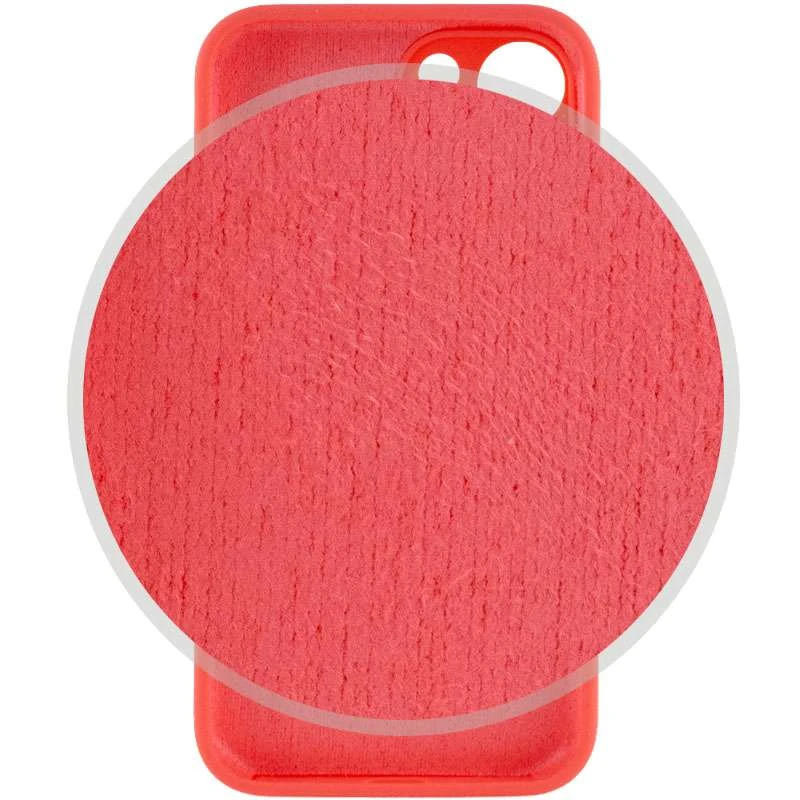 Чохол Silicone Case з захистом камери на Apple iPhone 14 Plus (6.7") – Помаранчевий / Pink citrus. Фото 3 з 4