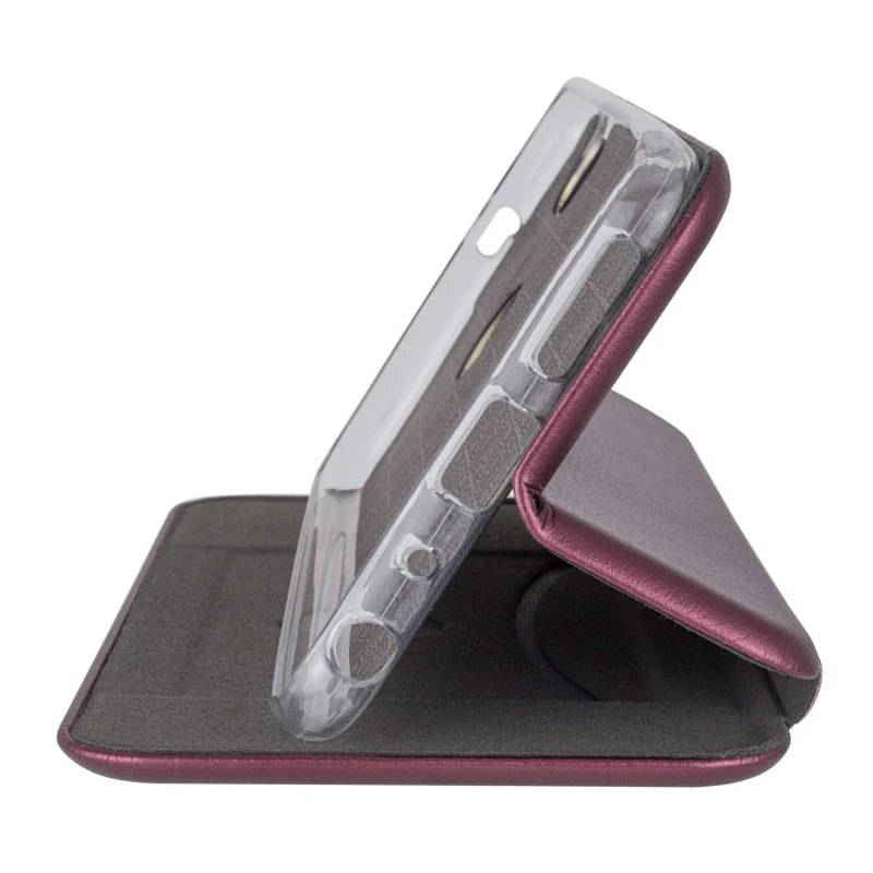 Чохол-книжка класичний на Xiaomi Redmi Note 5 Pro / Note 5 (AI Dual Camera) – Бордовий. Фото 3 з 6