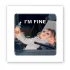 Стікер 3D до 5см Girl Collection – I'm fine. Фото 1 з 3
