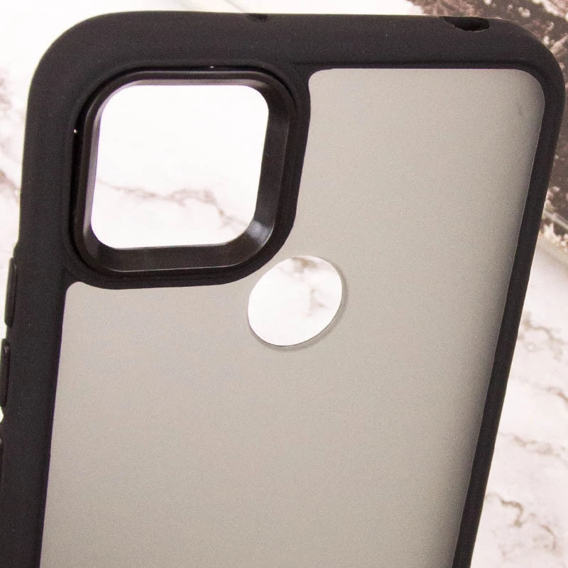 Чехол TPU+PC Lyon Frosted на Xiaomi Redmi 9C – Black. Фото 6 из 6